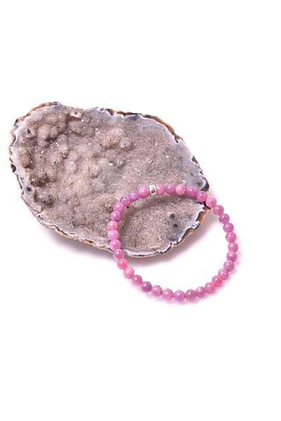 Taş Sandığı Ruby Stone Bracelet - 5 Mm