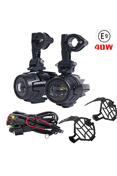 Choice مجموعة B مصابيح مساعدة للقيادة عالمية لسيارات BMW وDUCATI وKAWASAKI وH...