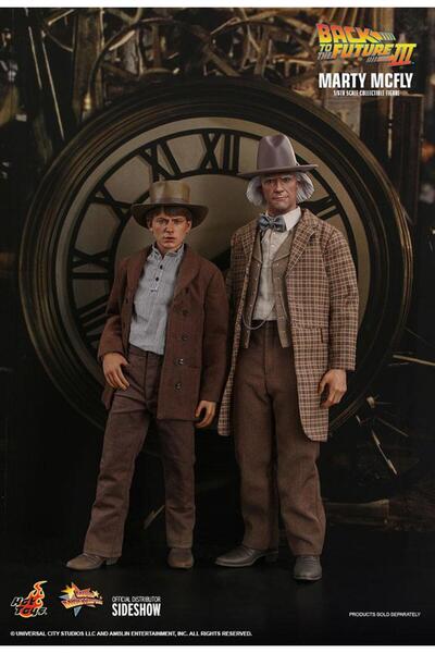 Hot Toys - Marty McFly & Doc Brown BTTF III Sixth Scale Figure Set