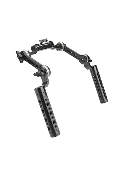 Choice KM0194 KIMRIG Aluminum Cheese Handgrip Rig With Strengthening ARRI Rosette Magic Arm & 15mm Rod Clam