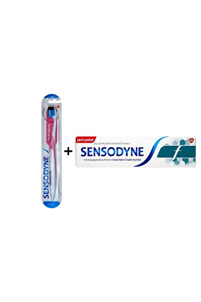Colgate Sensodyne Diş Eti Bakımı Diş Fırçası + Sensodyne F Diş Macunu 100 ml (2'li set)