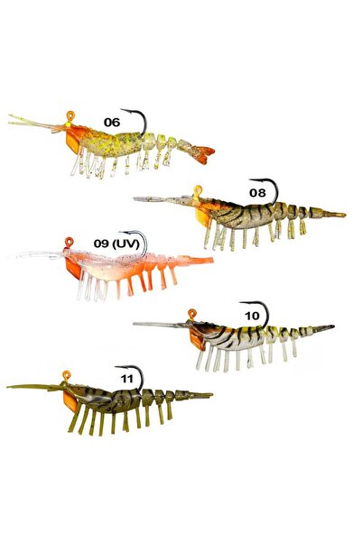 RYUJI Ayu Shrimp 7.5cm 7.2gr Silikon Karides Yem