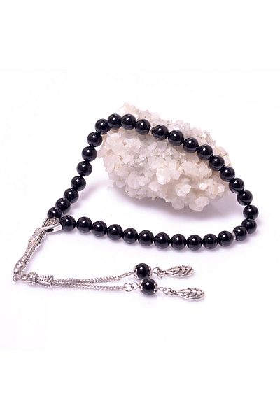 Taş Sandığı Onyx Stone Rosary - 8 mm