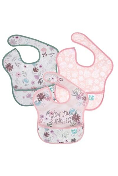 Bumkins Superbib Önlük 3'lü Paket - Love You Bunches