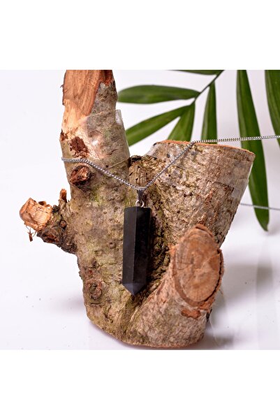 Taş Sandığı Turmalin Taşı Kolye