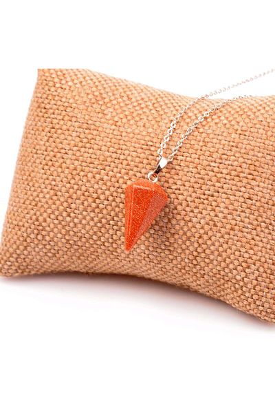 Taş Sandığı Star Patterned Stone Necklace