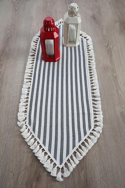 Aisha's Design 90x30 R-46K نموذج عداء مخطط مهدب