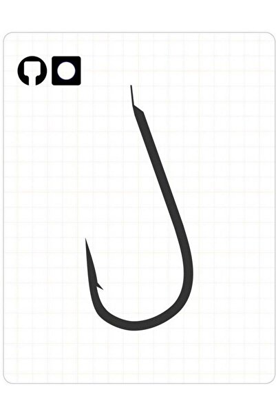 Fudo Mrkz-nk Marukaızu Short 3700 Nikel Olta Iğnesi