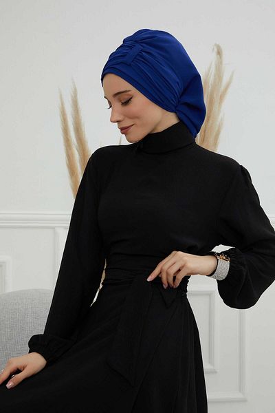 Aisha's Design عمامة شيفون مطوية - جاهزة، HT-107، HT-107
