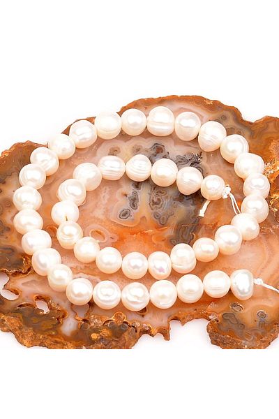 Taş Sandığı Pearl String (9 mm) - Real Cultured Water Pearl