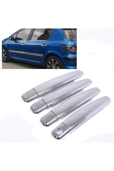 Niken Peugeot 307 Kapı Kolu Kromu Nikelajı
