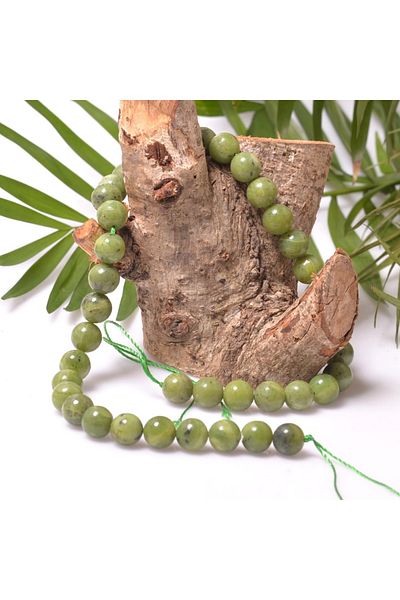 Taş Sandığı Jade Stone String - 10 mm Canadian Jade
