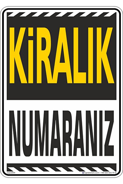 isgtabelam 50x70cm/branda afiş/Kiralık Afişi