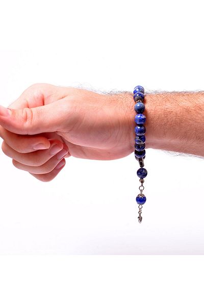Taş Sandığı Lapis Lazuli Stone Stress Rosary (10 mm)