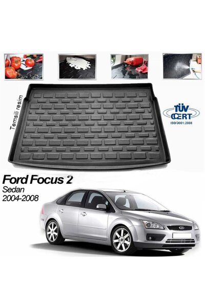 Leader Ford Focus 2 Sedan Bagaj Havuzu Paspası 2004-2011
