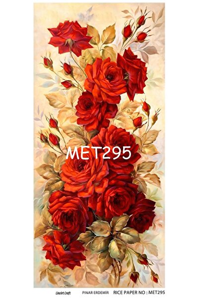 LİNEART Lineart Pirinç Dekopaj Kağıdı 30X66 No:MET295