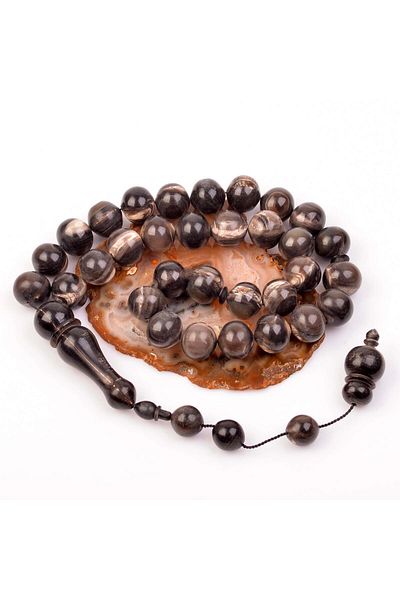 Taş Sandığı Very Large Size Buffalo Horn Rosary 20 mm - Collectible Product