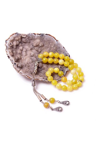 Taş Sandığı Jade Stone Rosary (8 mm)