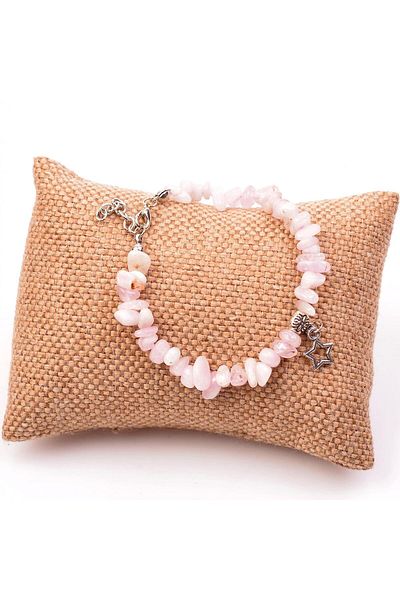 Taş Sandığı Kunzit Stone Unshaped Bracelet