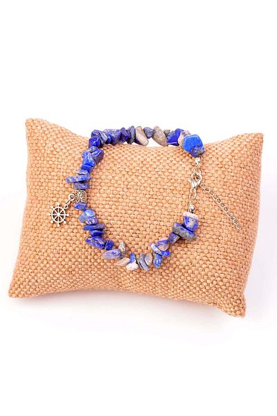 Taş Sandığı Lapis Lazuli Stone Unshaped Bracelet