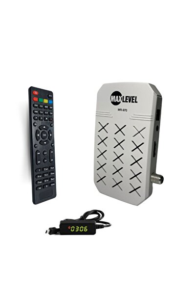 MAX LEVEL Hd Uydu Alıcı Tgks'li Mpeg4 Hd Tak Kullan Alıcı Göz Wifi Uyumlu Maxlevel