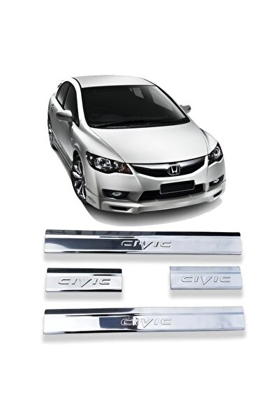 Niken Honda Civic Fd6 Kapı Eşiği Kromu Nikelajı 2006-2012