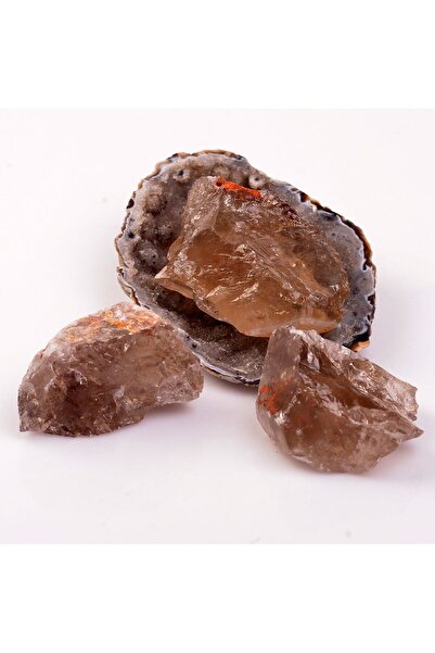 Taş Sandığı Ham Dumanlı Kuvars Taşı Kütle