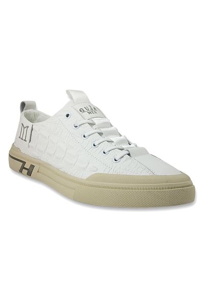 Guja Ανδρικά Sneaker White Casual Παπούτσια 5106 24ya