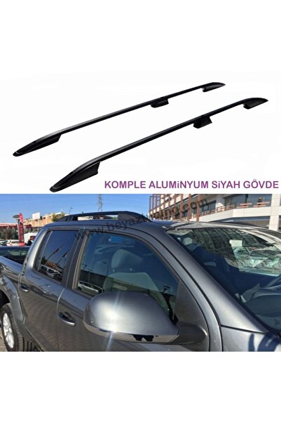 beyaztuning Volkswagen Amarok Üst Port Bagaj Tavan Çıtası Siyah