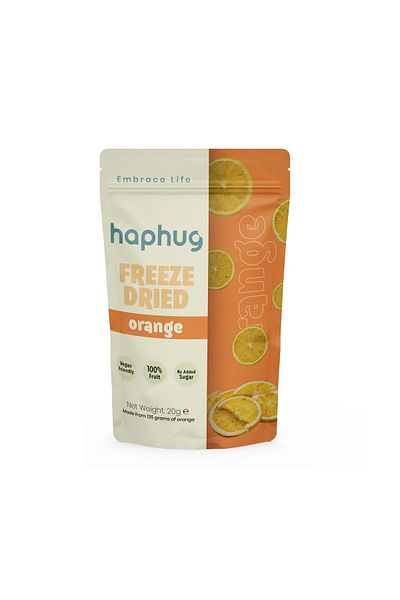 HapHug 3 Pack Winter Fruits - Orange, Banana, Apple Freeze Dry Fruit