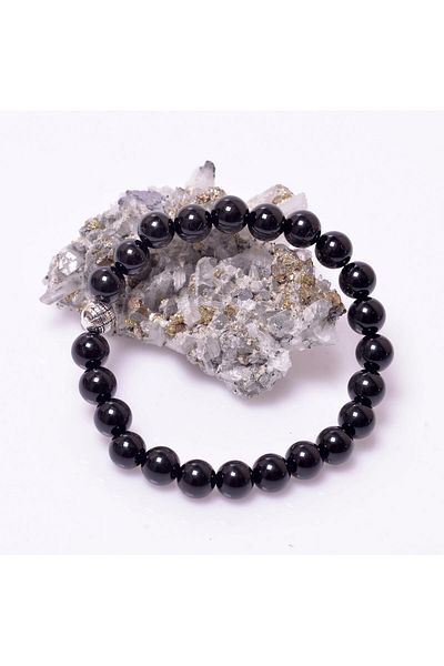 Taş Sandığı Onyx Stone Bracelet - 8 Mm