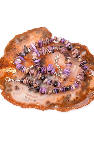 Taş Sandığı Çeroit Stone Unshaped Necklace