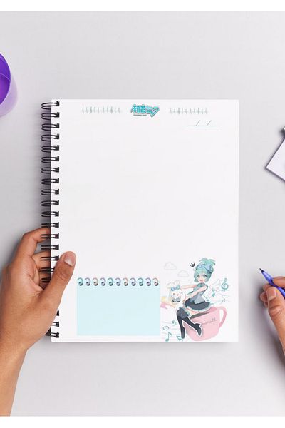 Home Hatsune Miku Anime Notebook A5 (50 Sheets)