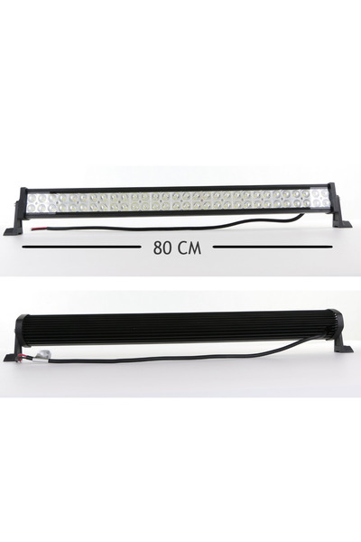Universal Off Road Sis Lambası Ledli Led Bar 80cm 120w Düz 12-24 Volt