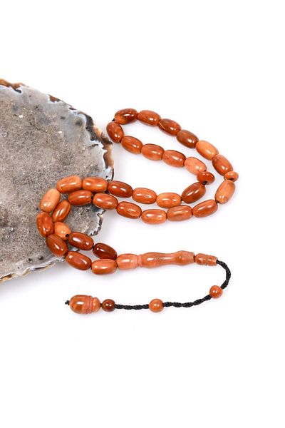 Taş Sandığı Capsule Cut Kuka Rosary 6*10 mm