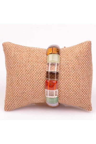 Taş Sandığı Chakra Stones Bracelet - Elastic