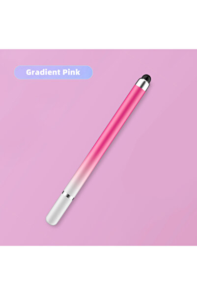 Choice قلم لمس وردي 2 في 1 للهواتف المحمولة والأجهزة اللوحية، قلم لمس سعوي لأ...