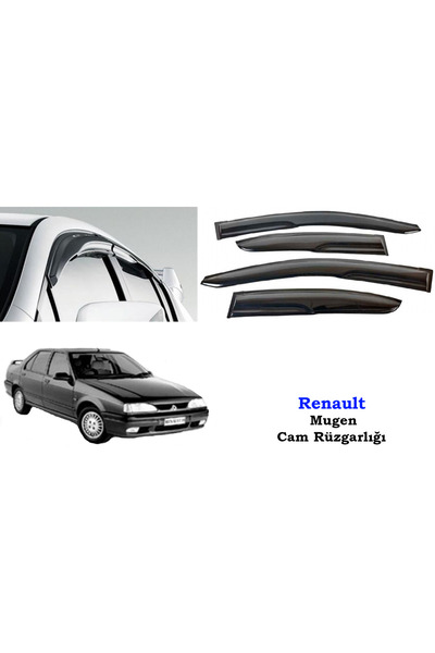 Universal Renault R19 Europa Mugen Cam Kenar Rüzgarlığı