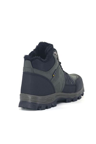 XStep Unisex Ανδρικές - Ανατομικές Άνετα Χειμερινές Μπότες εξωτερικού χώρου, με κορδόνια και φερμουάρ, Χακί