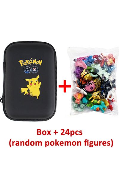 Choice 24pcs 1 Bag Pokemon Figures Toy Set 2-3cm Bulk Anime Mini Doll Lot Pikachu Figurine Small Pocket ...