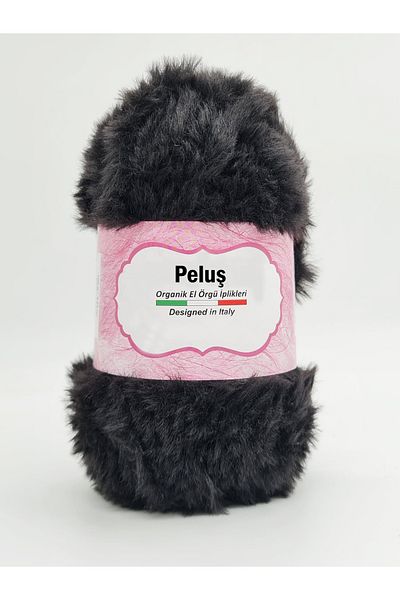 ÜNSALAN HOBİ 100Gr 1 Piece Plush Hand Knitting Yarn Plush Bag Making - Yarn Wool