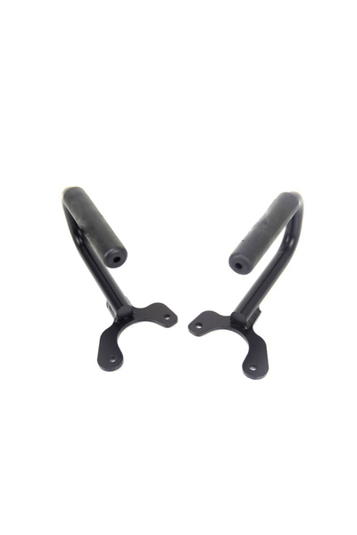 Choice مقبضان أماميان أسودان، معدنيان باللون الأحمر، لسيارات جيب رانجلر TJ وأ...