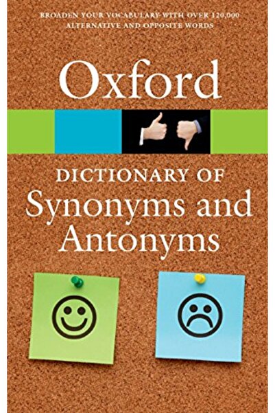 OXFORD UNIVERSITY PRESS قاموس أوكسفورد للمرادفات والمتضادات