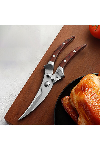 Choice SC2202-7 XITUO Kitchen Scissors Stainless Steel Chicken Bone Scissors ...