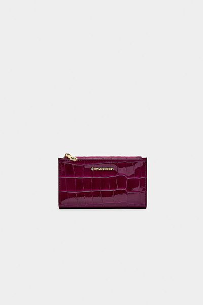 Stradivarius Basic zip-up purse