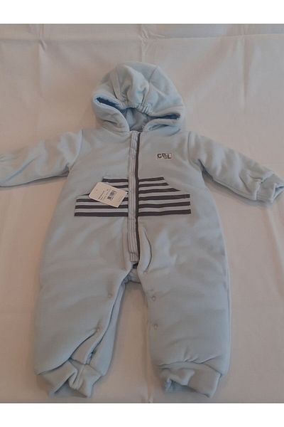 İdilbaby&Mamino Idilbaby&Mamino Velvet Fiber Filled Hoodie Baby Cosmonaut