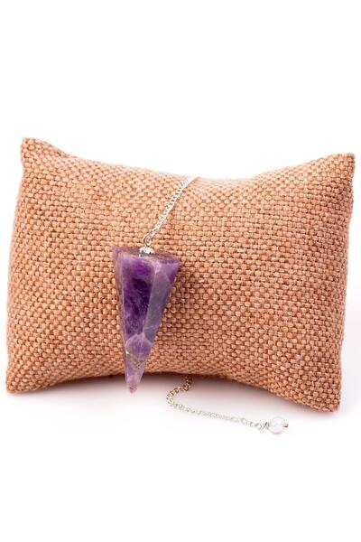 Taş Sandığı Ametist Taşı Pandül