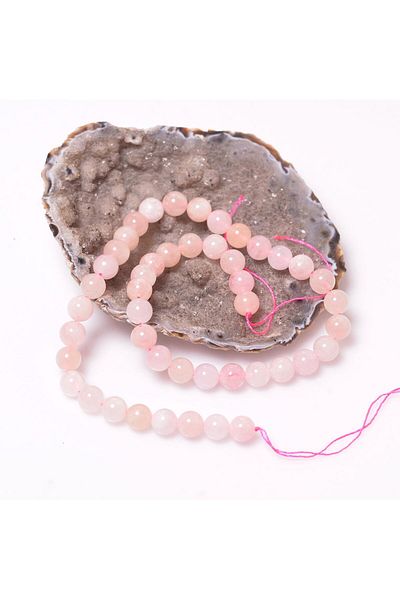Taş Sandığı Morganite Stone String (8 Mm)