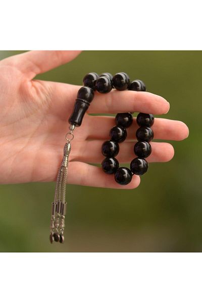 Taş Sandığı Oltu Stone Efe Rosary (13.5 Mm)