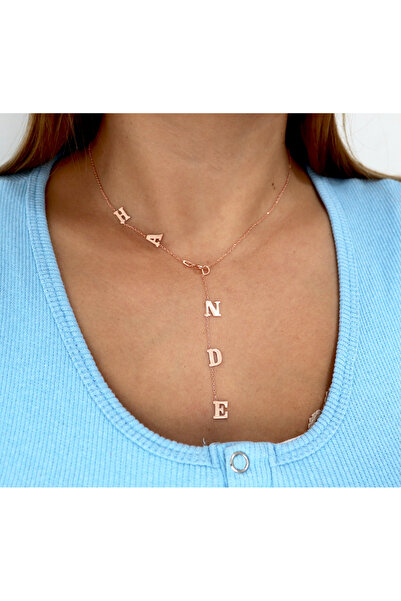 Silveranka 925 Ayar Gümüş Y Model İsimli Kolye